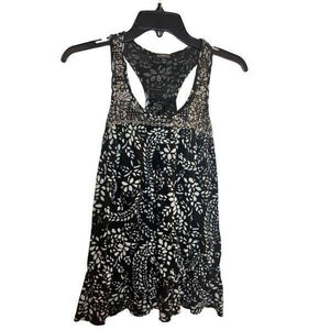 Express Paisley Studded Racerback Tank Size XS
